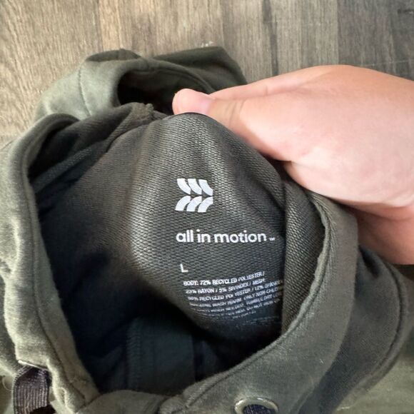 MENS ALL IN MOTION ZIP JACKET SIZE MEDIUM - Picture 2 of 2